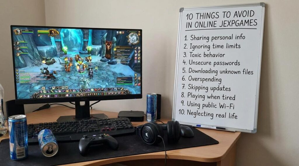10 thing to avoid when playing online jexpgames