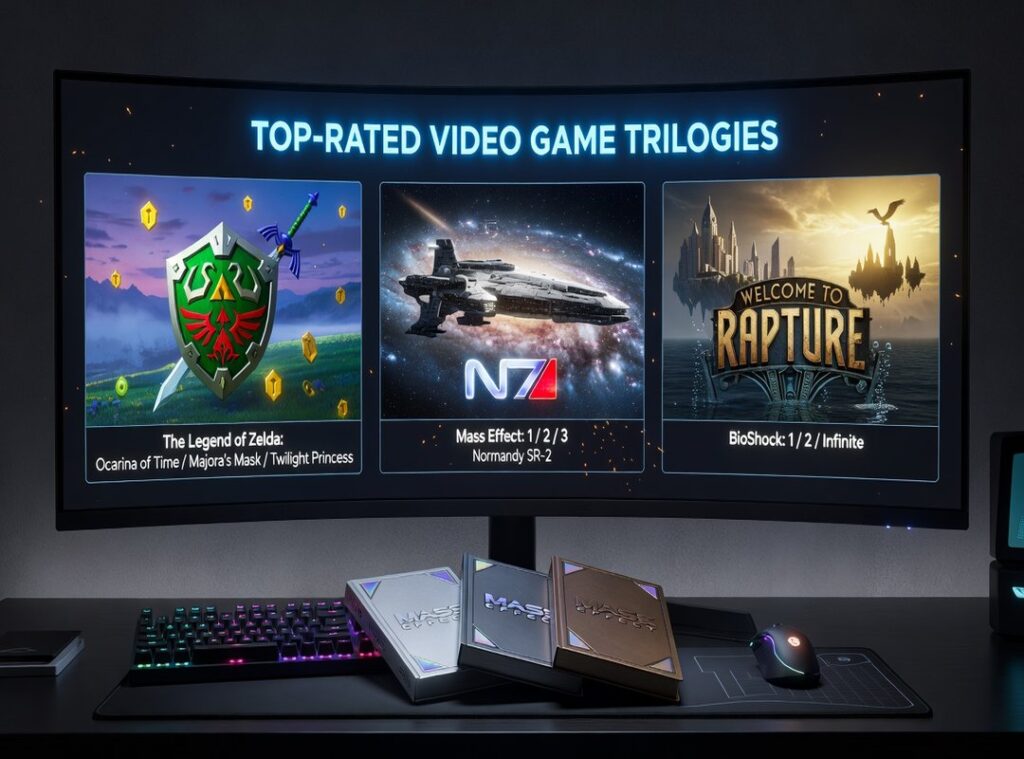 Best Video Game Trilogies of All Time Vrstgamer