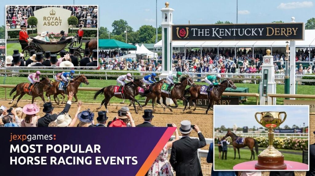 what are the most popular horse racing events jexpgames