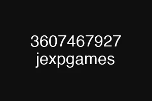 3607467927 jexpgames